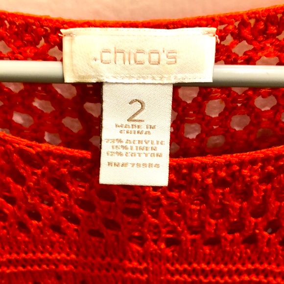 Chicos lightweight sweater size 2 large - Picture 2 of 5